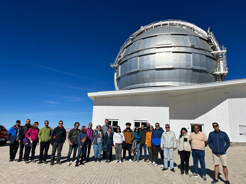 Visita a los Telescopios del Roque de Los Muchachos