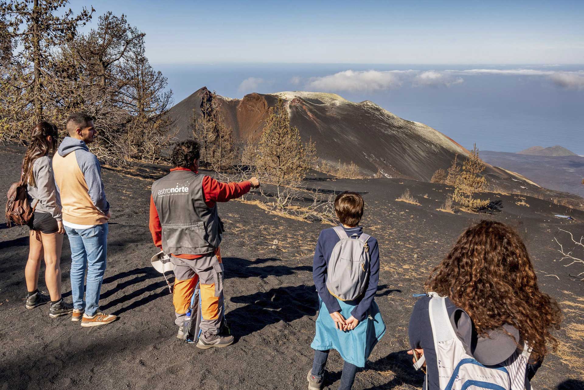 Ruta Volcán Tajogaite + Cueva de Las Palomas
