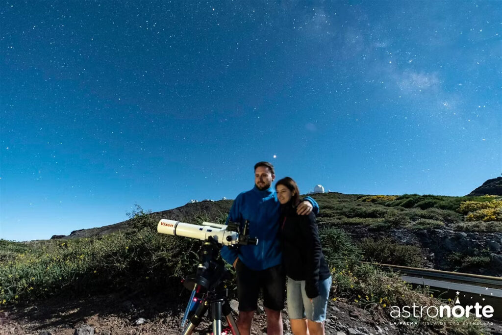 Dónde ver estrellas en La Palma