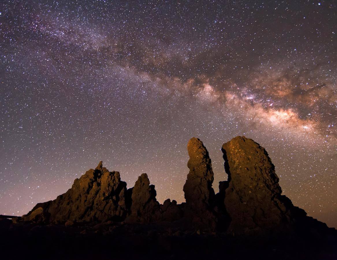 Lluvia de estrellas en La Palma